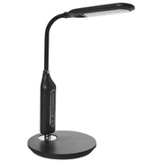 Lampada da ufficio LED nera materiale sintetico braccio regolabile 38 cm soggiorno ufficio cameretta