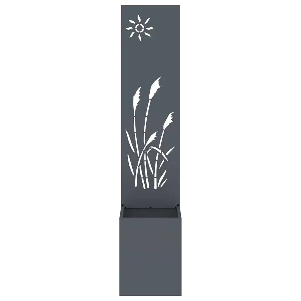 Schermo per privacy in giardino Traforo Antracite 32 x 150 cm CFW5572057