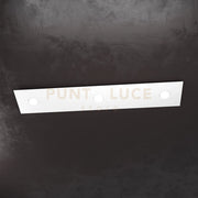 ECCENTRIC APPLIQUE-PLAFONIERA 3 LUCI + 2 DECORATIVO BIANCO 1156-3L2D-BI