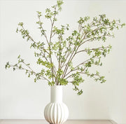 Artificiale Steli Verde, 120 cm Altezza, Artificiale Rami di Enkianthus Perulatus per Casa, Giardino, Ufficio, Matrimonio, Decorazione di Vaso, Decorazione di Negozio