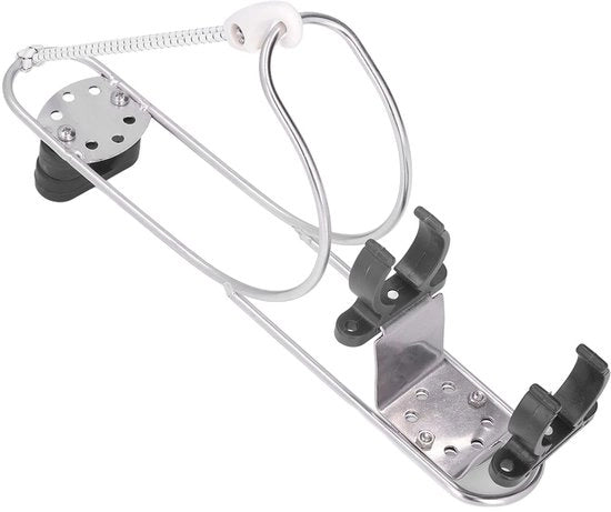 Supporto per Reddito per Salvagente - Otreibile in Posizione di Angolo Qualsiasi - Adatto per Salvagente a Coda di Cavallo - Peso Leggero - Installazione Facile