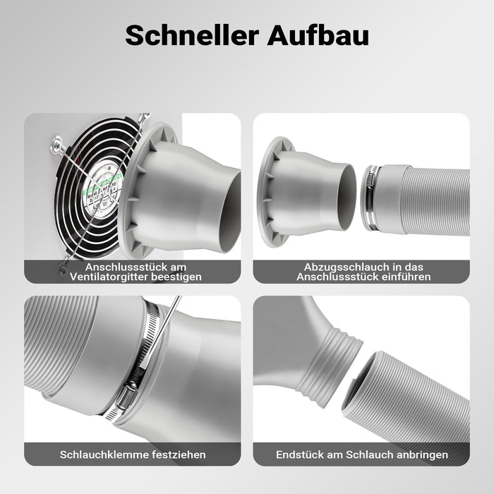 Accessorio airbrush Tubo dell’aria di scarico per cabina di aspirazione aerografo