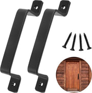 Set di maniglie per porte scorrevoli - maniglie nere - 2 pezzi