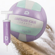 Beach volley con pompa di pallone - pelle PU morbida - misura ufficiale 5 - impermeabile - sport esterno per sabbia sport per spiaggia