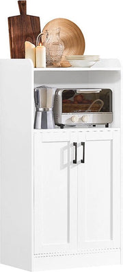 Cassa di archiviazione - Armadio per cucina - Credenza - Materiale MDF - 60 cm x 120 cm x 39 cm - 26,8 kg - 2 pannelli - Pannelli regolabili