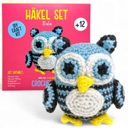 Set di Haakset per Animali per Principianti/Avanzati - DIY Amigurumi - Istruzioni - Lana - Aghi da Punto - Accessori - Viaggio Creativo - Kit di Punto