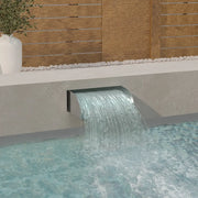 Cascata con LED 45x34x14 cm in Acciaio Inox 304 148876