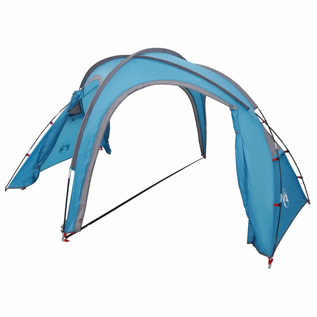 Tenda da trekking con telo impermeabile 3 persona 3 persone Blu 42042219