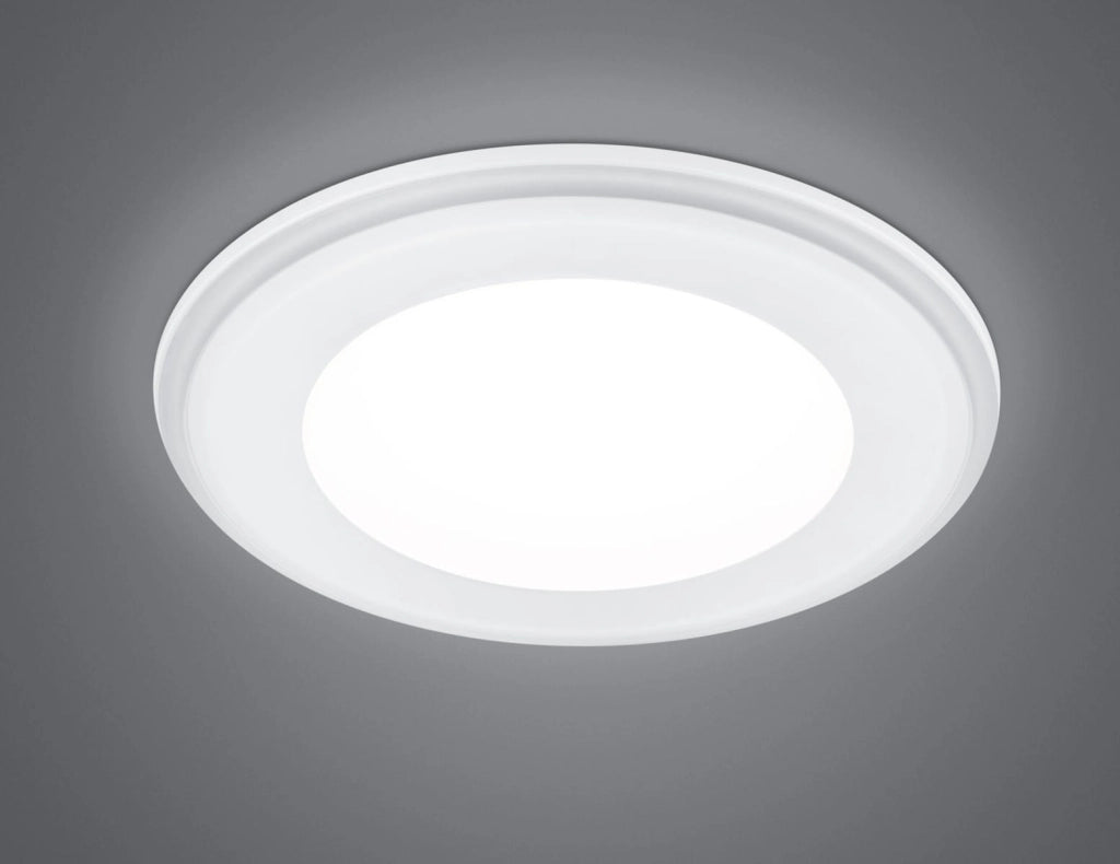 Faretto incasso Trio Aura bianco LED 10W 3000K 1040lm