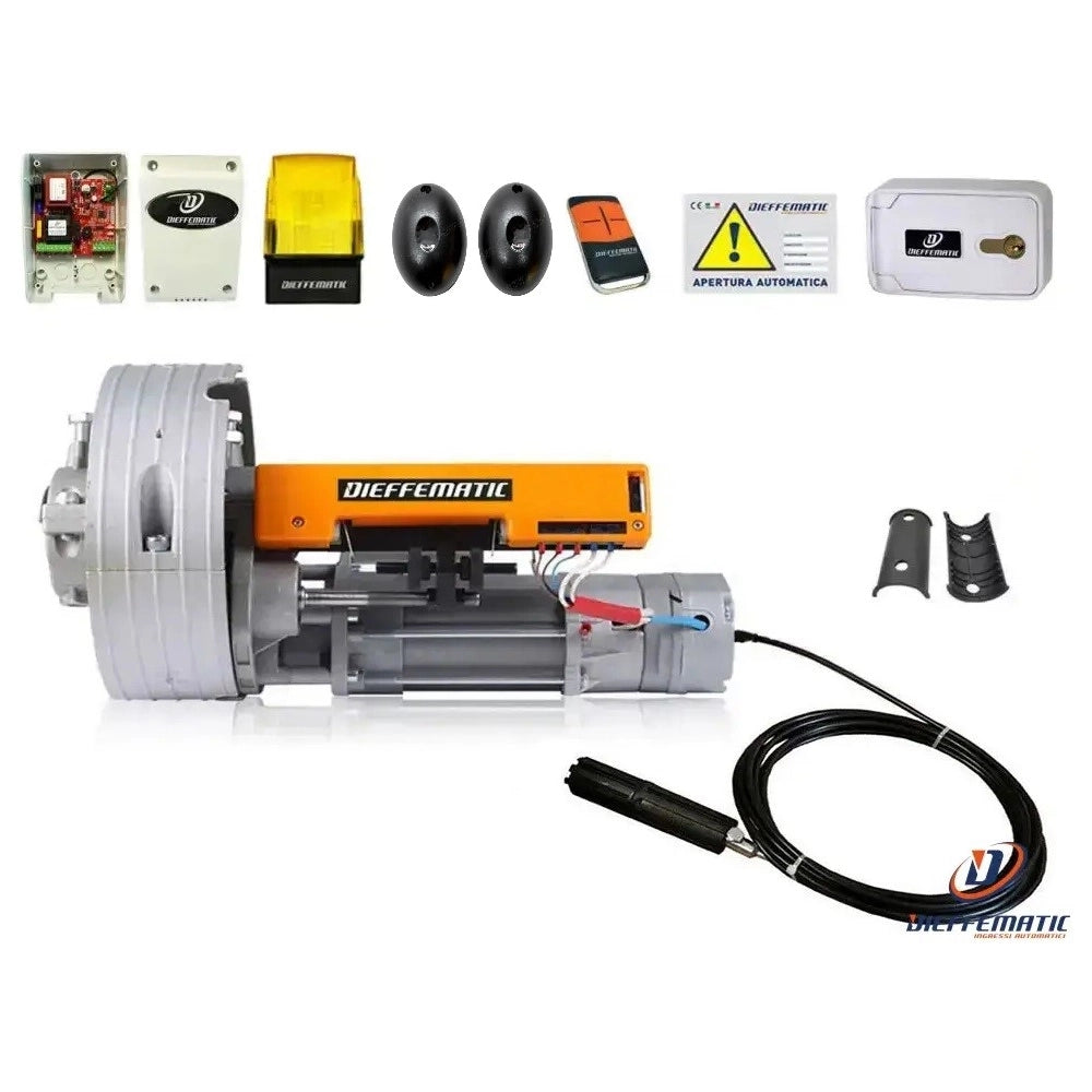 Kit motore con freno per serranda SI ADATTA A FAAC BFT ACM 180kg asse 48 60 dfm