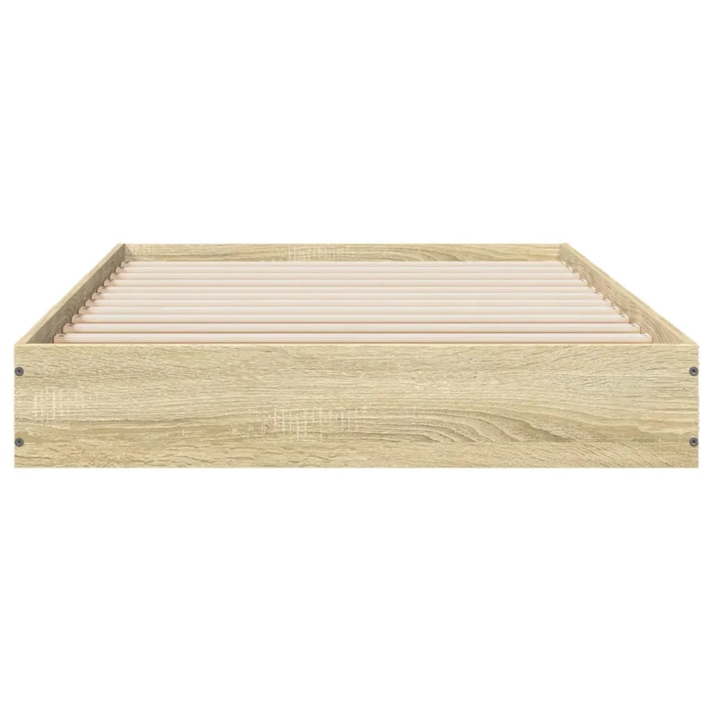 Giroletto senza Materasso Rovere Sonoma 75x190 cm in Truciolato
