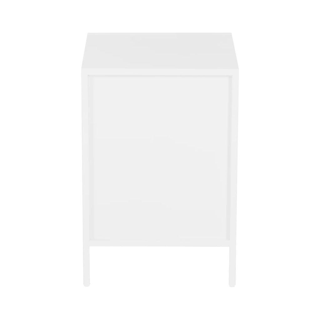 Mensola autoportante in acciaio 52 x 35 x 35 cm bianco 03_0006946