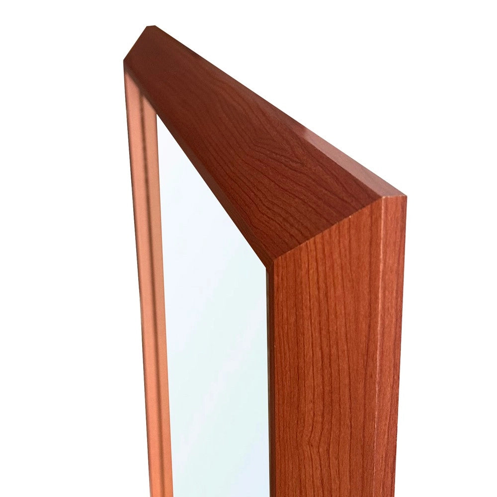 Specchiera SP49 Rettangolare con Cornice Sintesi Ciliegio 127x65 cm. – Eleganza Classica e Calore Naturale