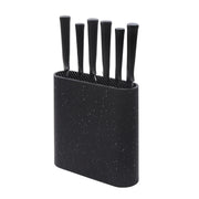 MAURY'S CEPPO CON 6 COLTELLI SMART DA CUCINA IN COLORE NERO