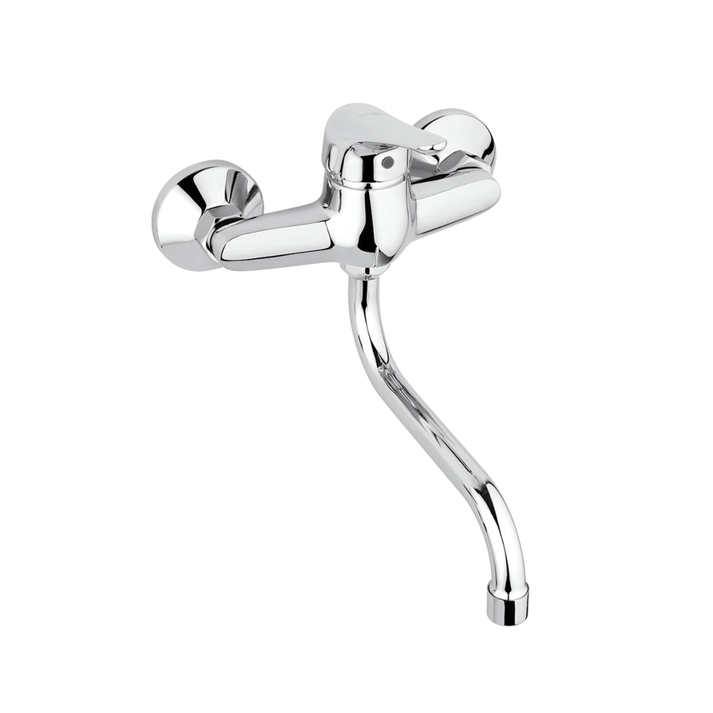 MISCELATORE MONOCOMANDO LAVELLO A MURO LINEA M2- Cromo- MAMOL- pezzi 1