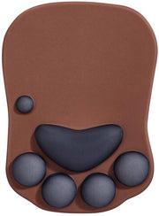 Supporto Ergonomico con Sostegno per la Mano - XXL - Gaming - Nero - 270x200mm - Sottopiano in Silicone - Supporto per la Mano per Computer