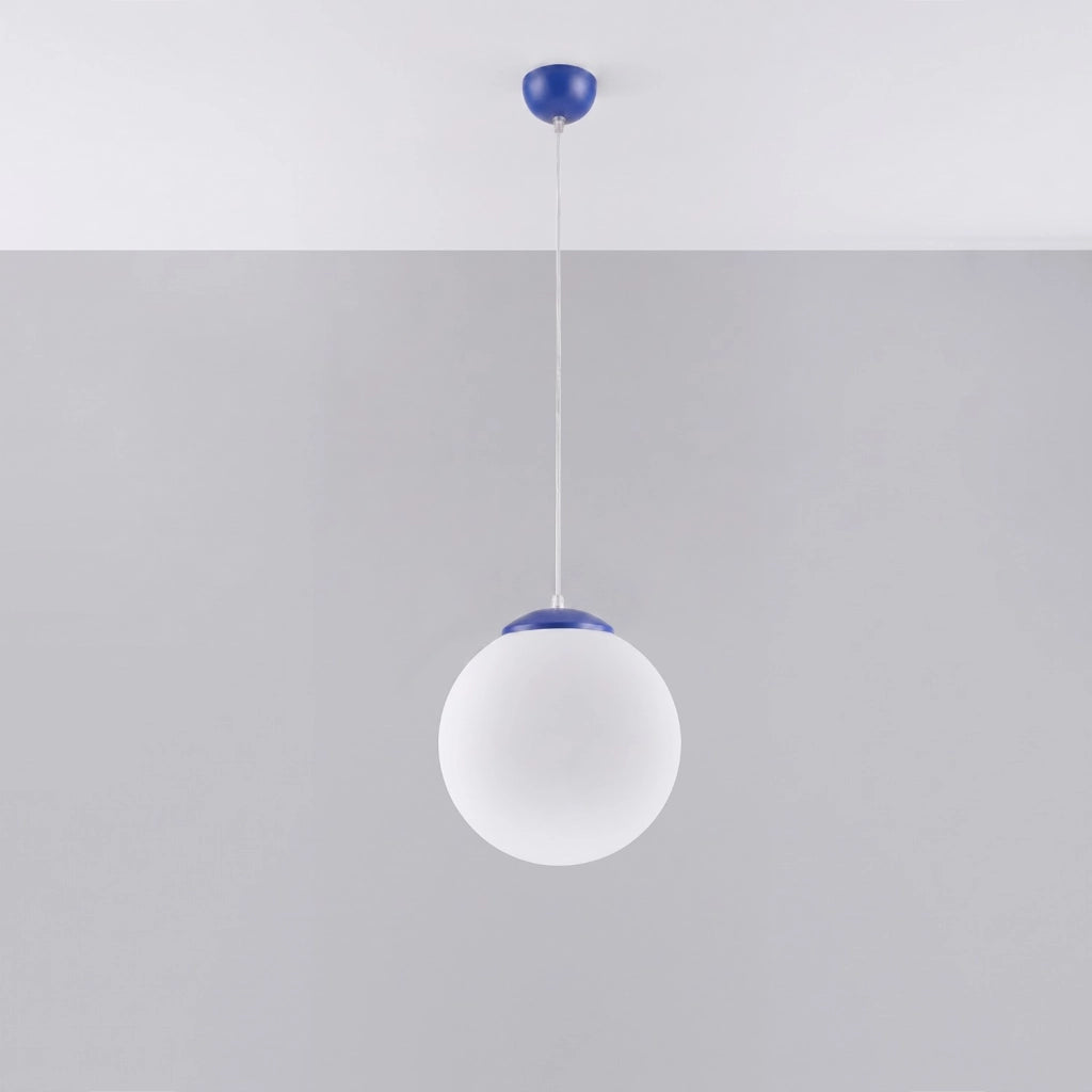 Lampada a sospensione UGO 30 oltremare