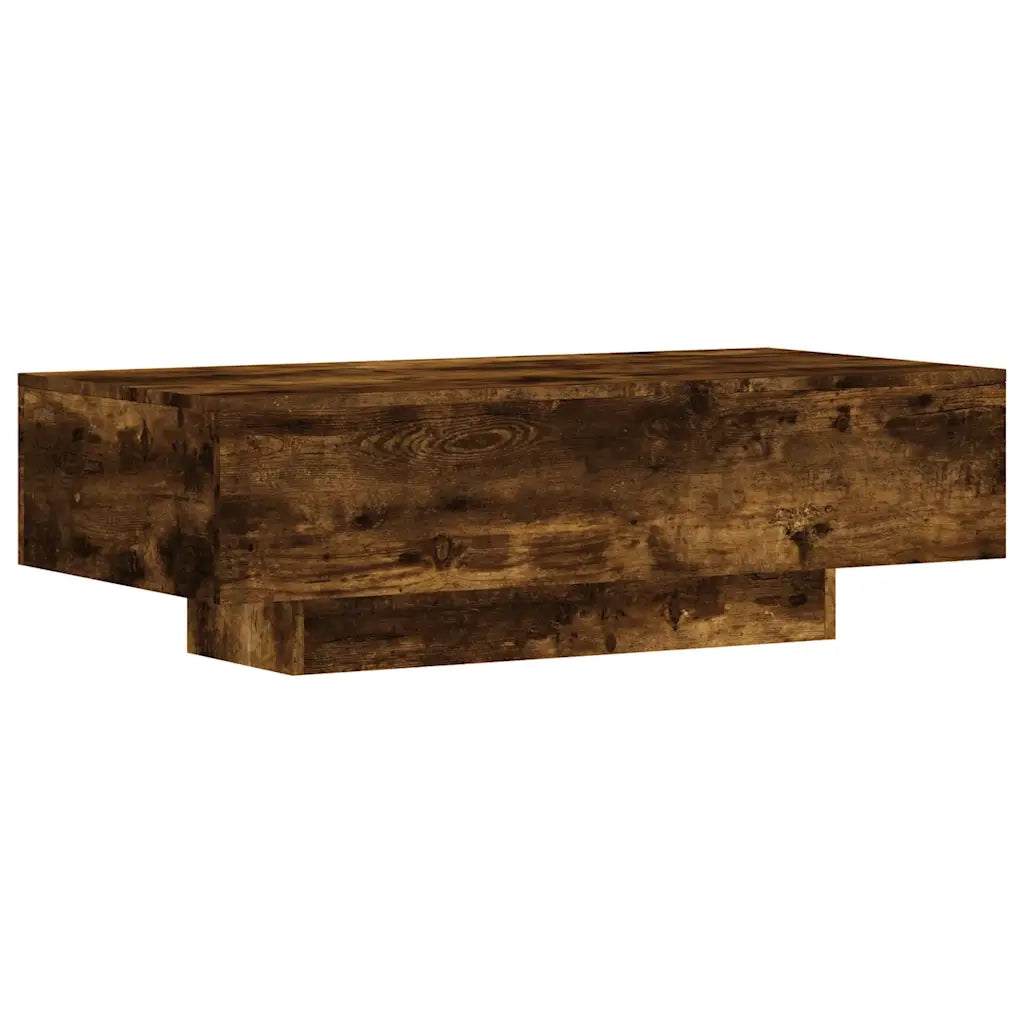 Tavolino da salotto | Tavolino da caff¨¨ | Tavolino da Soggiorno Rovere Fumo 100x49,5x31cm Legno Multistrato