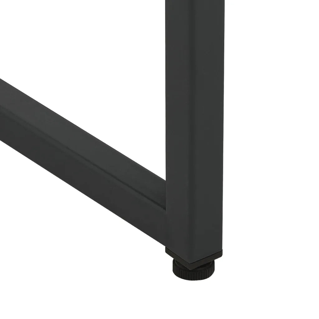 Credenza Nera 105x35x75 cm in Acciaio cod mxl 6591