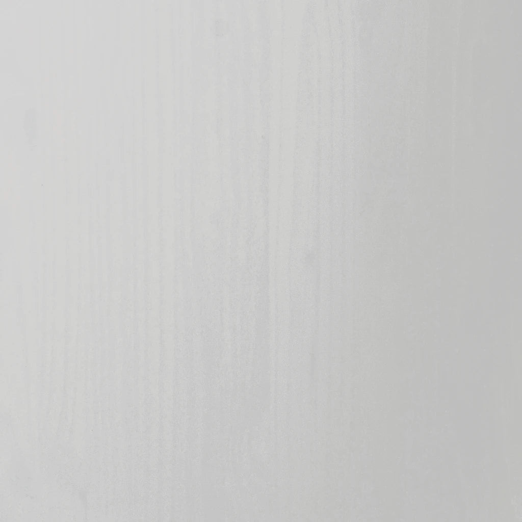 Armadietto Rotante con Cassetti MOSS Bianco Legno Massello Pino 355898