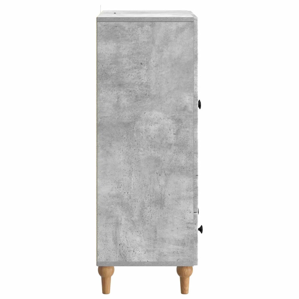 Credenza Grigio Cemento 66 x 34,5 x 95 cm Legno ingegnerizzato 894208