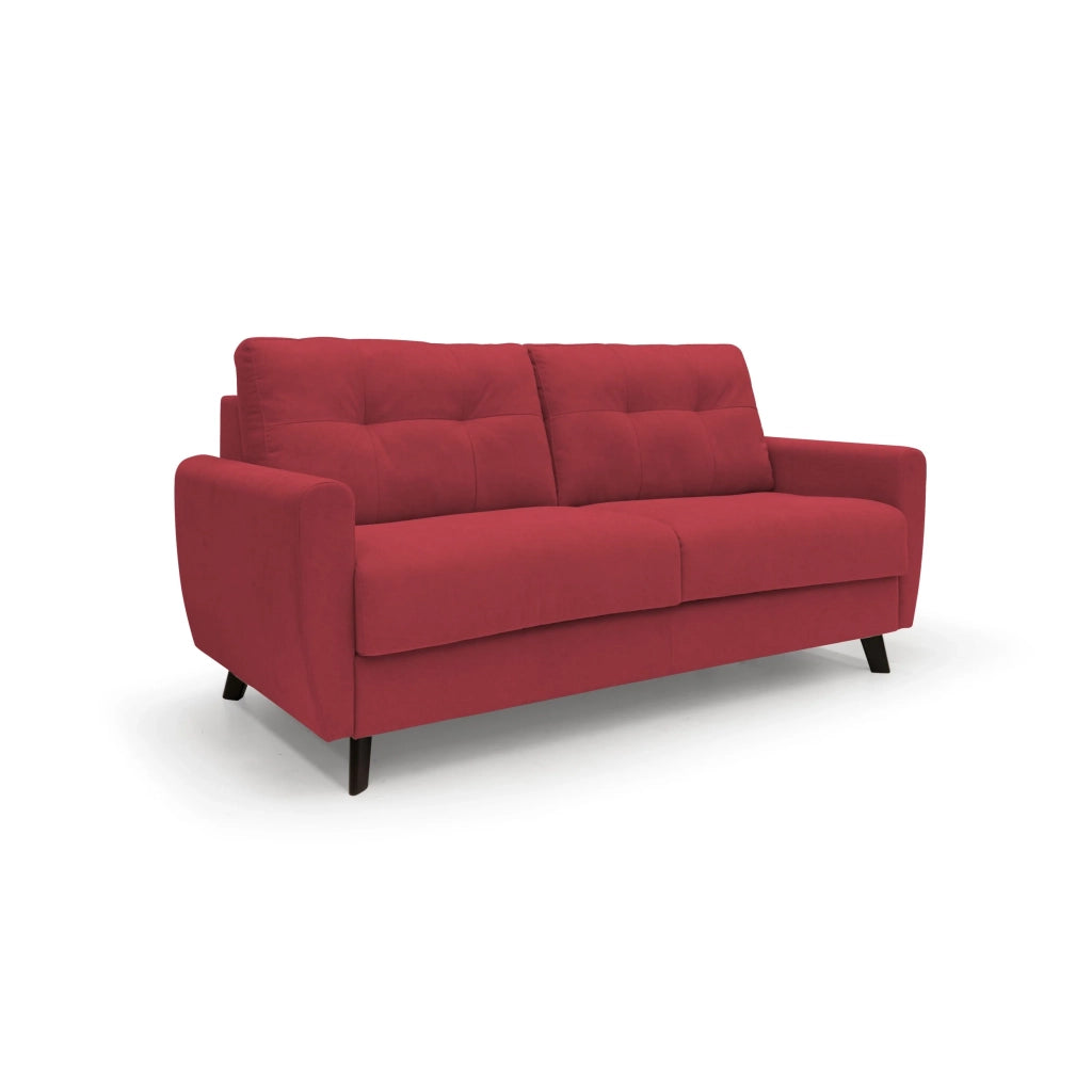 Callisto Divano letto matrimoniale 208 cm rosso