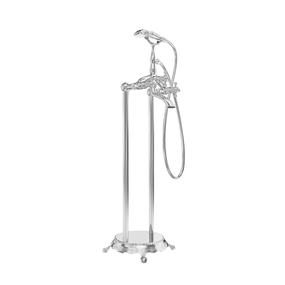 Rubinetteria per vasca freestanding "old style" finitura cromata | Vittoria