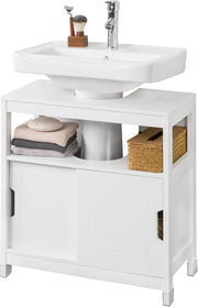 Cassetto WC - Cassetto WC - Deposito bagno - Resistente all'umidità - Spazio di stoccaggio ampio - Montaggio semplice - 60 cm x 61 cm x 30 cm