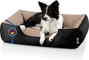 Casa per cani LUPI, cuscino quadrato per cani, letto per cani grande, divano per cani, casa per cani, con coperte rimovibili, lavabile, misura S-XXXL