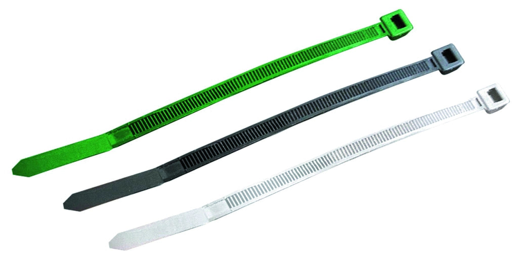 Utilia FASCETTA DI CABLAGGIO 100 PZ. col. Verde mm. 100x2,5