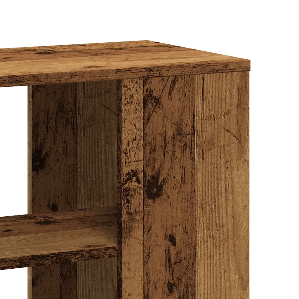 Mobiletto Laterale Legno Antico 60x30x50 cm Legno Multistrato