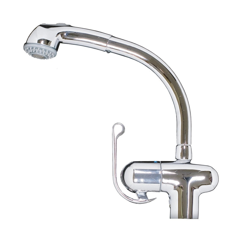 Miscelatore cucina cromo con doccia estraibile Majestic