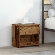 Comodino Legno Antico 40x30x39 cm in Legno Multistrato 856406