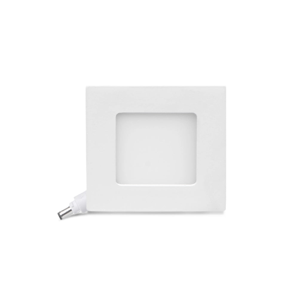 Pannello led slim da incasso quadrato 6w 6000K luce fredda