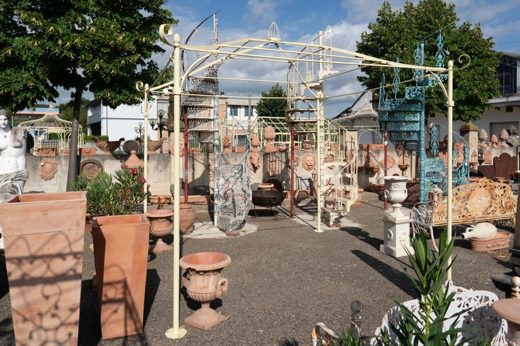 Biscottini Gazebo in ferro L300XPR300XH320 CM Molto solido stabile Offerta Speciale