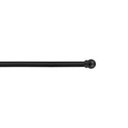 BASTONE METALLO D 20/17 120/210CM PALLA NERO- 6,0 pz