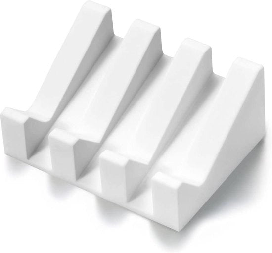 Contenitore di sapone con design minimalista - Bianco