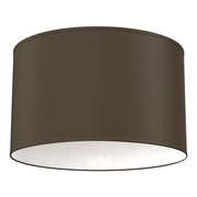 Plafoniera Arden minimalista 3xE27 marrone tessuto Luminex