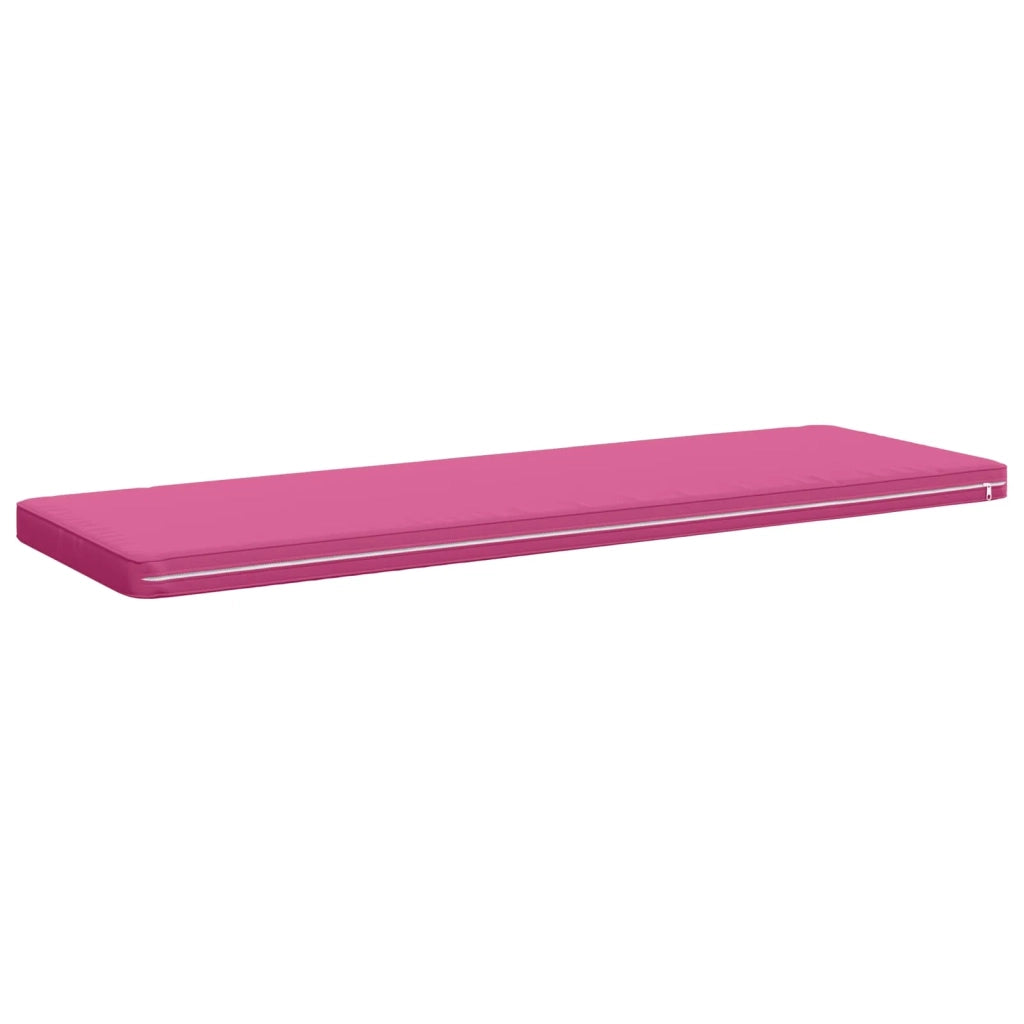 Cuscini per Panchina a 2 Pezzi VUGHT 2 pz 100% Poliestere Rosa 952087