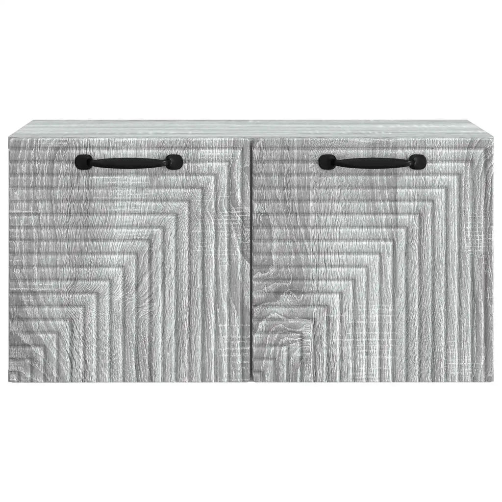 Mobile Porta TV da Muro Grigio Sonoma 59,5 x 31 x 30 cm