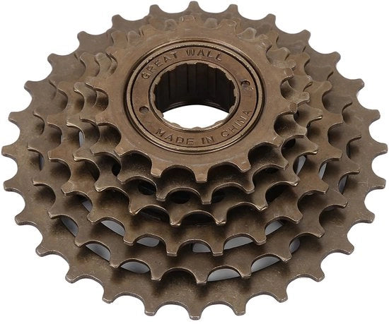 Cambio a 6 velocità - 14T/28T Tandem - Sostituzione per Bicicletta da Montagna - Alta Qualità del Materiale - Resistentente allo Sfregamento - Affidabile in Uso - Manubrio per Bicicletta