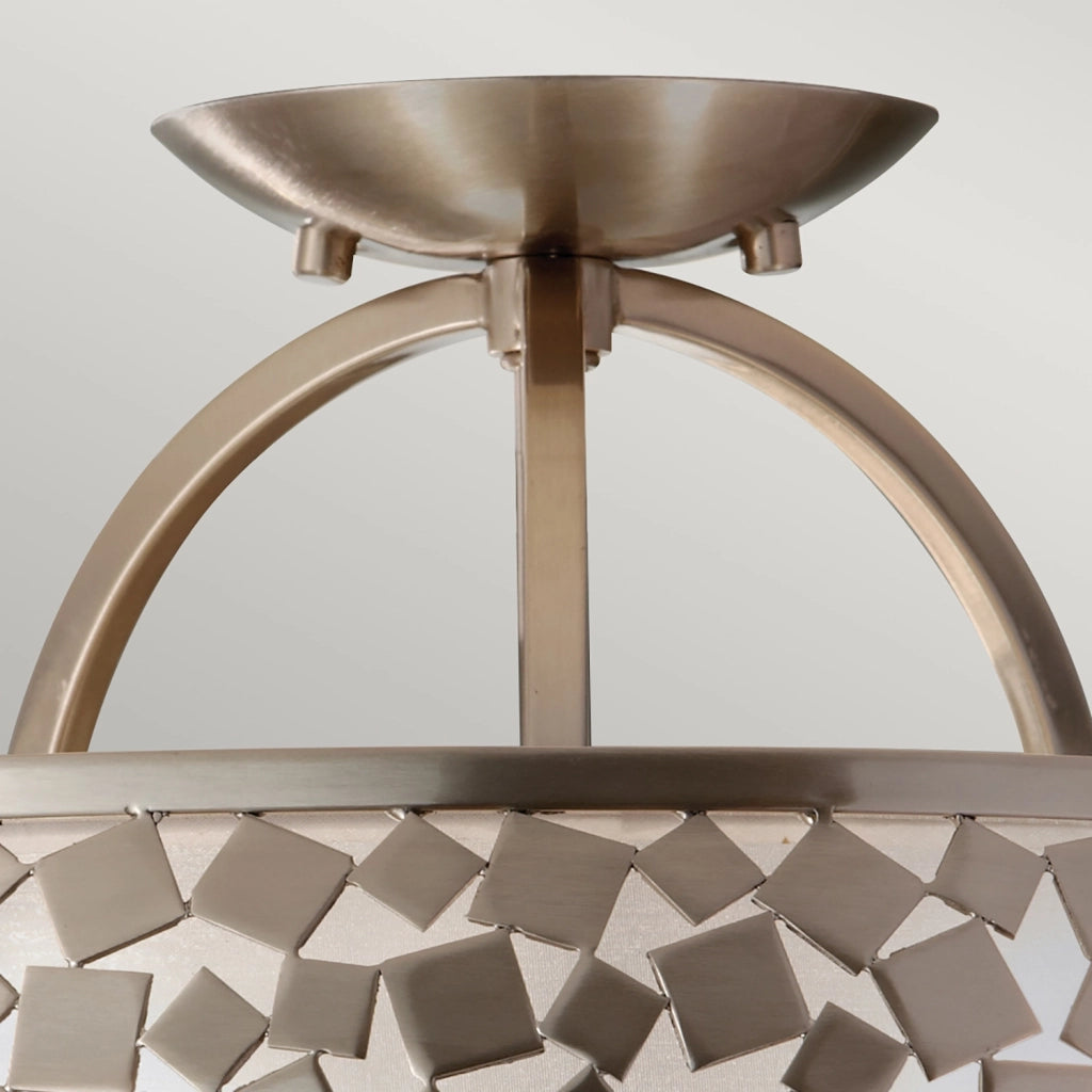 Lampada a Soffitto 4 Luci Rama In Acciaio Nero A Bracci E Sfere In Vetro Opalino