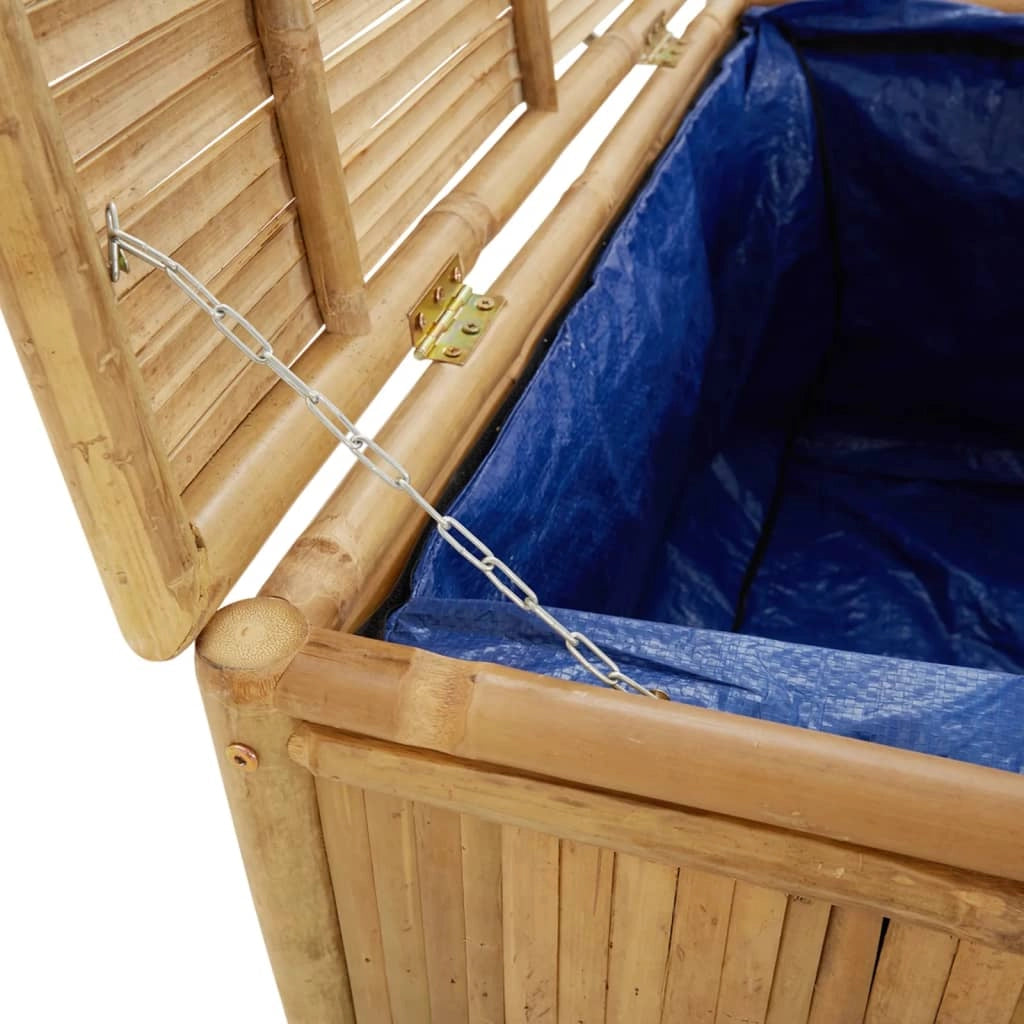 Contenitore/box da giardino 90 x 52 x 55 cm bambù 02_0013055