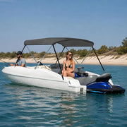 2-Bow Bimini Top Anthracite 150x120x110 Cm