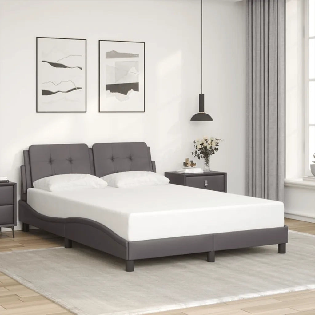 Giroletto senza Materasso Zadar Crema 120x200 cm in Similpelle
