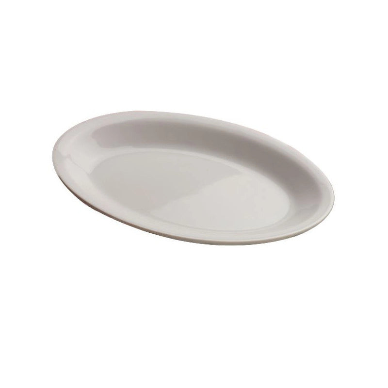 Piatto Porcellana Ovale Cm 36X22,7 Roma Saturnia