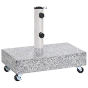 Base per Ombrellone Grigio Chiaro 45x25x8,3 cm in Granito CFW6406620