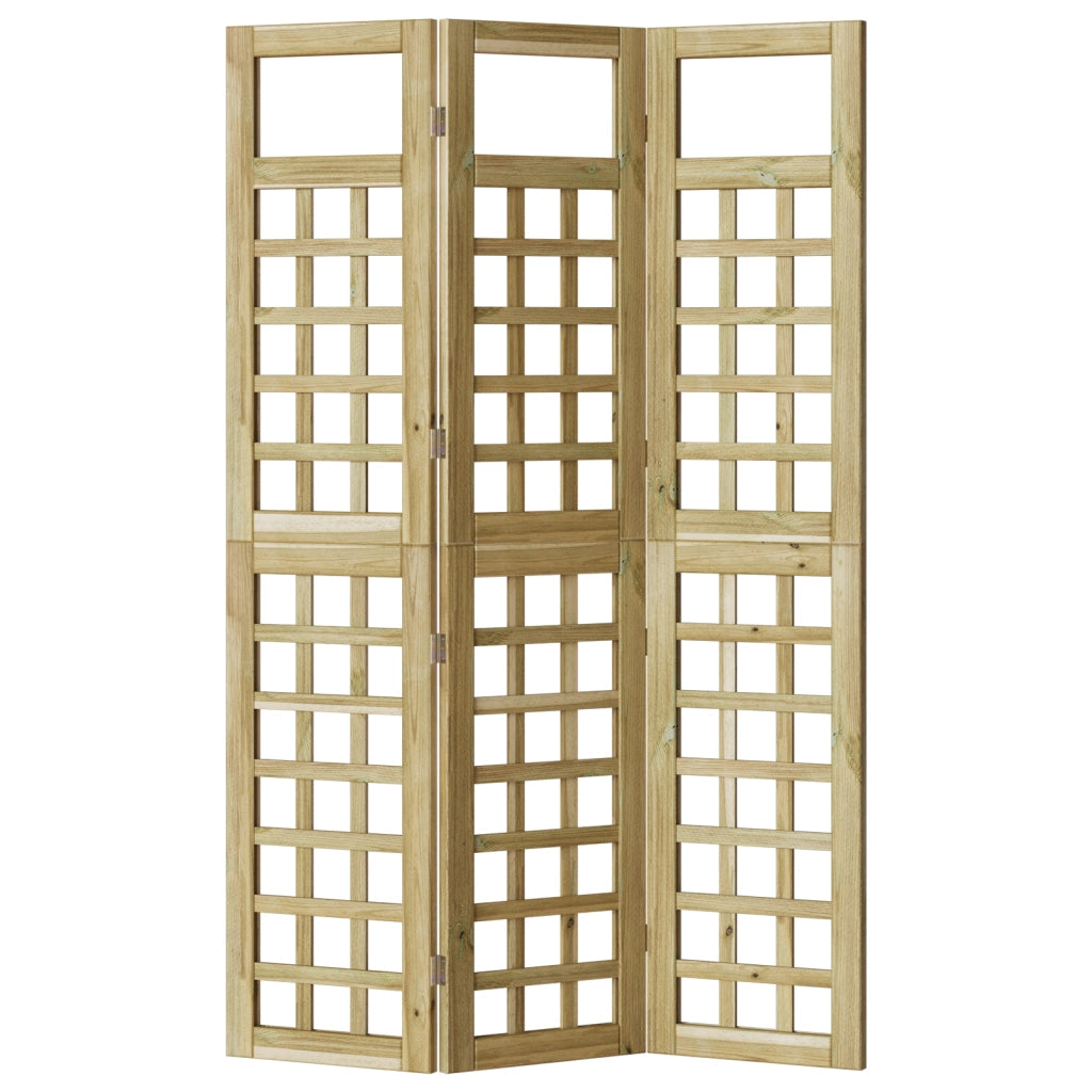 Schermo da esterno 120x180 cm Legno pino impregnato