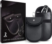 Scatola Faraday - Protezione RFID per Auto - Scatola Faraday per Chiavi di Auto - Scatola Faraday - Borsa Faraday 

(Nota: Ho rimosso il nome del marchio "Faraday" e mantenuto il resto del titolo)