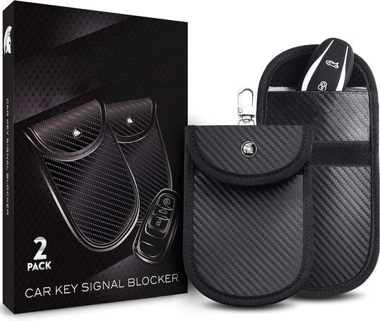 Scatola Faraday - Protezione RFID per Auto - Scatola Faraday per Chiavi di Auto - Scatola Faraday - Borsa Faraday 

(Nota: Ho rimosso il nome del marchio "Faraday" e mantenuto il resto del titolo)